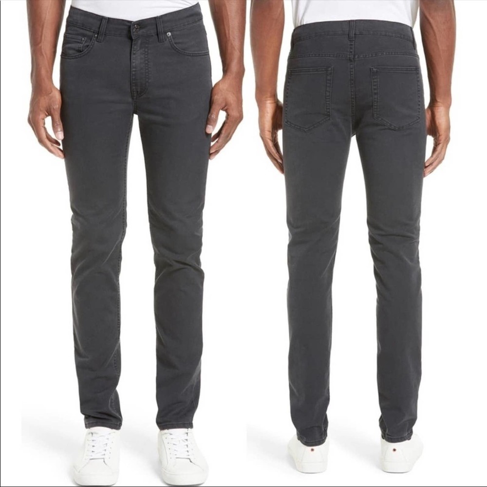 Men’s Acne Studios Ace Ups slim fit black jeans